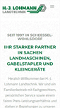 Mobile Screenshot of lohmann-landtechnik.de